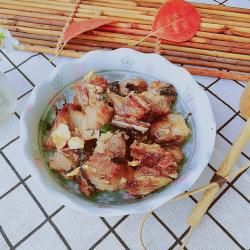 快手菜,空氣炸鍋版紫蘇排骨