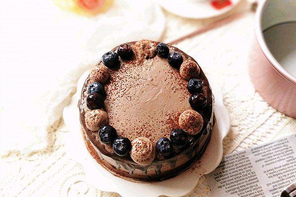 紅茶巧克力奶油蛋糕