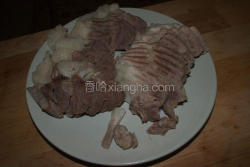 白煮豬肉