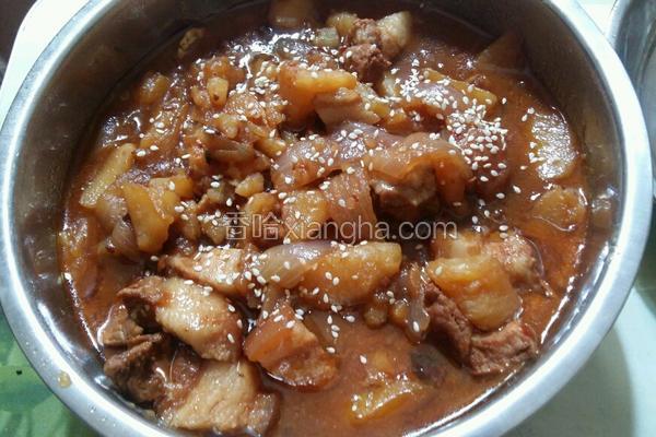 土豆燒肉