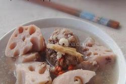 當歸蓮藕骨頭湯