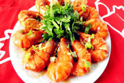 魯菜紅燒大蝦