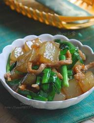 韭菜煎涼粉