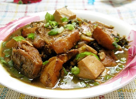 青魚豆腐