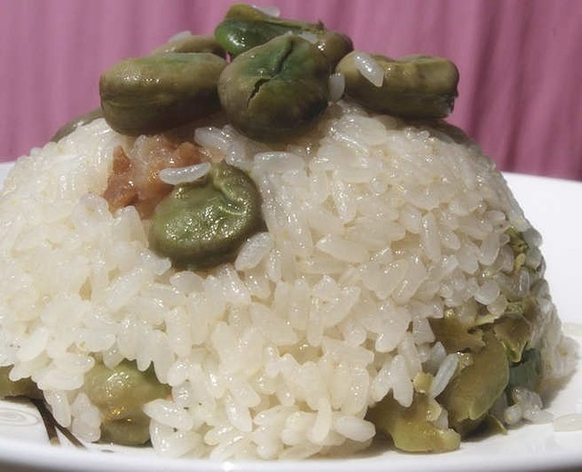 糯香蠶豆米飯