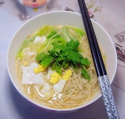 鸡蛋汤面图片大全集 美食照片,家常菜谱真实高清实拍图片欣赏