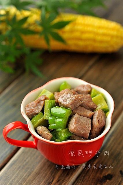 涼瓜炒牛肉
