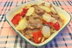 荸薺炒肉