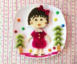 創意趣味兒童餐—櫻桃小丸子過圣誕