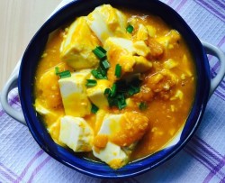 素蟹黃豆腐—低成本低膽固醇版