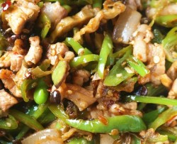 四川鹽菜豆豉炒肉