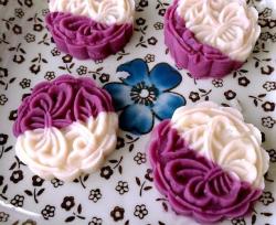 紫薯山藥糕