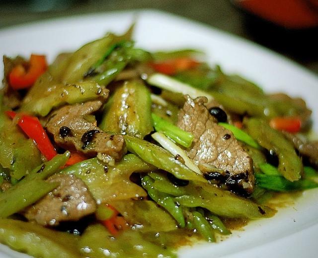 粵式經典涼瓜牛肉