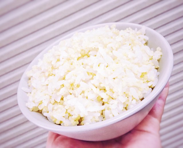 Q彈香糯顆粒分明的米飯