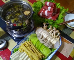 酸菜涮羊肉火鍋鍋底