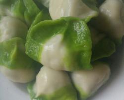 小白菜創意餃子 韭菜蝦仁雞蛋餃子
