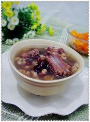 【冬季養生菜】補腎養血---薏米赤豆排骨湯