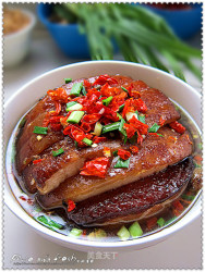 湘菜—干菜扣肉