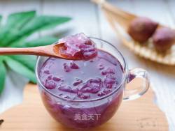 【寶寶輔食】紫薯銀耳羹