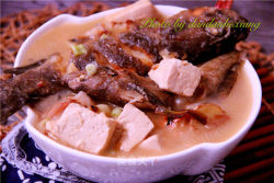 海魚燉豆腐