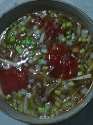 西紅柿絲瓜湯