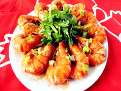 【魯菜】紅燒大蝦