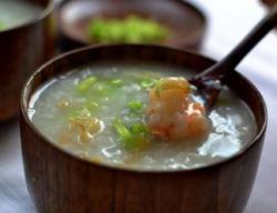 鮑魚鮮蝦粥