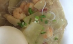 鮮貝柱蝦米冬瓜粉絲煲