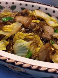 白菜豬肉燉粉條