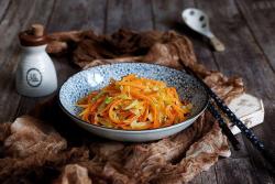 素炒包菜胡萝卜