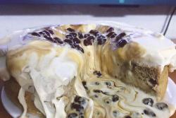 黑糖珍珠爆浆红茶蛋糕