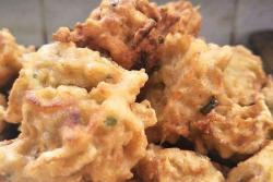 白萝卜香菜丸子