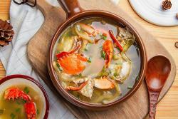 榨菜海蟹汤