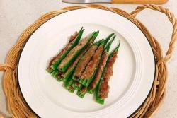 宝宝辅食肉酿秋葵