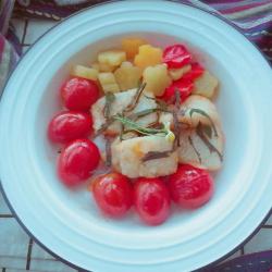 了不起的小番茄+番茄杂蔬龙利鱼