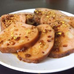 中式甜品—蜜汁莲藕