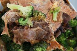 芝士烤肥牛西兰花#在家打造“ins”风美食