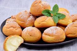 卡仕达酱脆皮泡芙