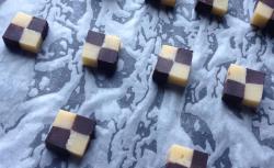 巧克力棋格饼干