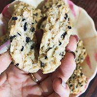 独家无油无糖燕麦芝麻饼干