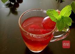 红葡萄汁西米捞