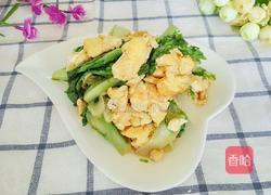 苦菊炒鸡蛋