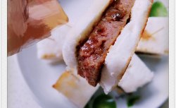 简易黑椒牛排三明治