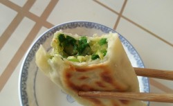 电饼档韭菜盒子