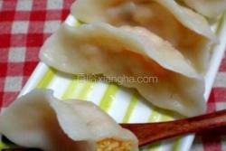 西红柿鸡蛋馅饺子