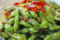 麻辣凉拌毛豆
