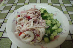 泰式凉拌柠檬墨鱼