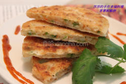 香葱鲜虾饼