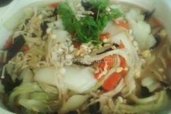 鹅油金葱白菜卤