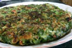 樱花虾香菜煎饼